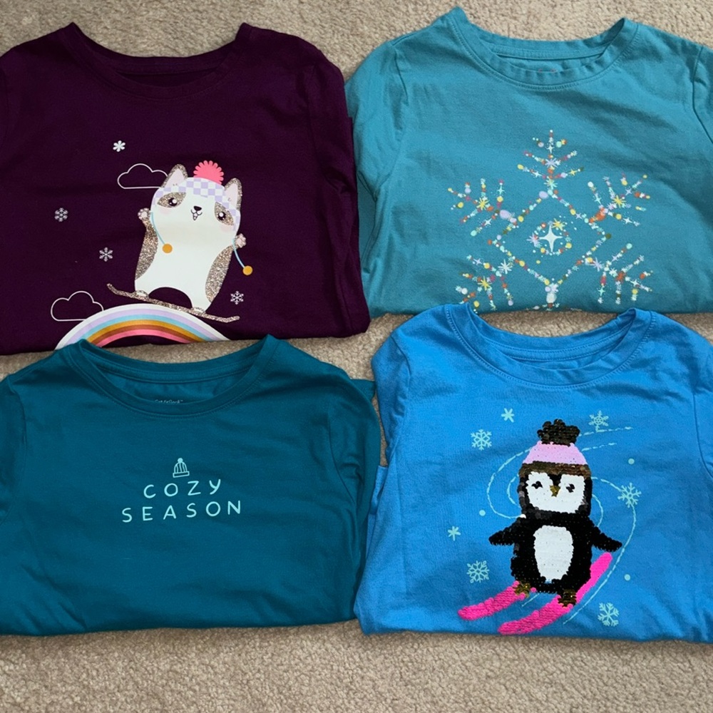 Bundle of long sleeve tees